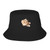 Cat Funny Sun Bucket Hat Cotton Fisherman Cap for Women Men Summer Beach Travel Fishing Golf Packable Reversible