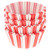 FUOYLOO 100pcs Cake Tray Red Cupcake Liners Baking Cups Stripes Muffin Liners Baking Cake Muffin Cup White Cupcake Liners Black Cupcake Liner Blue Cupcake Liners Paper Tray Cake Paper