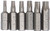 Vermont American 15597 6-Piece Extra-Hard Torx Insert Screwdriver Bit Set