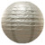 Lumabase 78805 5 Count Paper Lanterns, 10", Silver