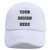 ZMvise Customized Picture Text Logo Personalized Colorful Unisex Adjustable Trucker Hat Mesh Baseball Cap White