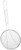 Winco Stainless Steel Strainer, 6-Inch Diameter, Fine Mesh
