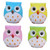 Ciieeo 4pcs Mini Pencil Sharpener Manual Pencil Sharpener Hand Pencil Sharpener Cartoon Sharpener Mini Sharpener Owl Pencil Sharpener Student Cute