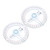 KALLORY 2pcs Circle Stencil Kids Tools Digital Protractor Kids Suit 360 Degree Protractor Circular Protractors Protractor Measures Circle Measuring Ruler Pink Tools Suite to Rotate Round