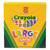 Crayola 520080 Large Crayons, Tuck Box, 8 Colors/Box