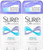 Sure Deodorant Invisible Solid, Regular - 2.6 oz - 2 pk