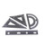 4Pcs Aluminum Triangular Scale Ruler Set Aluminum Alloy Scale Ruler Drafting Tool Black Drawing Ruler, for Students, Draftsman and Engineers, Metric