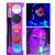 Rainbow Face Paint Palette, UV Face Paint, Glow in the Dark Face Paint, Neon Face Paint, Glow Body Paint, 10 Colors Rainbow Glow in the Dark Body Paint