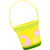 Ciieeo Easter Tote Easter Bunny Basket Easter Bunny Bags Easter Gift Bag Easter Candy Pail Easter Rabbit Tote Easter Treat Bag Easter Party Supplies Handheld Decorations Non-woven Fabric