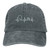 Pickleball Heartbeat Low Profile Plain Baseball Cap Adjustable Cap Dad Hat Unstructured Hat