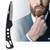 Folding Beard Comb, Stainless Steel Beard Comb, Beard Styling Comb Folding for Men Beard Mustache Styling Comb Folding Comb Stainless Steel Folding for Men
