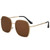 Men Women Polarized Sunglasses Fashion Classic Round Frame Sunglasses Oversized