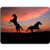 Horse Sunset HB0323 Mouse Mat Pad - Mouse Pad Mousepad