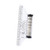 LALAFINA Parallel Roller Ruler Patchwork Ruler Tools Drafting Ruler Woodworking Line Ruler Alignment Ruler Cloth Multipurpose Tool Plastic Measuring Rolling Ruler Arc White Frame Student