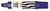 Pilot Jumbo Refillable Permanent Marker, Chisel Tip, Blue