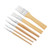 SEWACC 6pcs Brush Oil Paint Brush Set Paint Brush Kit Drawing Brushes Watercolor Drawing Brushes Painting Tools