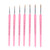 SEWACC 7Pcs Detail Paint Brush Acrylic Oil Kids Kits Watercolor Markers for Kids Miniature Paint Brushes fine Detailing Paint Brushes Acrylic Painting Oil Paintbrush Bamboo Child