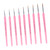 SEWACC 9Pcs Watercolor Brushes Detail Art Brushes Detail Brush Miniature Brushes Miniature Paint Brush Oil Painting Brushes fine Paint Brush printbrush Suite Child Bamboo Acrylic Painting