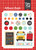 Echo Park Paper Company I Love School Adhesive Brads Ephemera