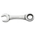 Stubby Combination Ratcheting Wrenches - 5/8 stubby combo ratcheting wrench