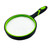 Magnifying Glass 6X Handheld Reading Magnifier - 4 inch Large Magnifying Lens with Non-Slip Soft Handle for Book Newspaper Reading, Insect and Hobby Observation,Classroom Science F043