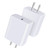 USB C Wall Charger for iPhone, 2 Pack 20W PD Fast Charging Block, USB C Charger Block Brick Cube Box for iPhone 14 13 12 11 Pro Max X XR SE, Samsung Galaxy S22 Ultra S21 S20 A53 A13 A12 A73, Pixel 6 5