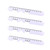 Leewoth 4pcs Pupillary Distance Ruler for Pupil Distance Measuring Pd Ruler Pupil Measurement Tool Pupillary Distance Ruler for Prescription Eyeglasses with Eye Care Tips