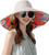 HINGTAT Sun Hat for Womens Wide Brim Reversible Double-Side-Wear Summer Beach Hats UV Packable Bucket Hat for Travel Beige