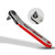 LATTOOK Ratchet Wrench Screwdriver Set 1/4 Inch Drive Socket Mini Ratchet Wrench Screwdriver Bit Set Reversible Drive Handle with Phillips, Slotted - Red