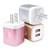 USB Wall Charger Adapter, FiveBox 3Pack Dual Port 2.1Amp Fast Wall Charger Block Brick Base Charging Cube Plug Charger Box Compatible iPhone 15 14 13 12 11 Xr Xs Max X 6 7 8 Plus, Samsung, Android