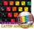 4Keyboard Learning Spanish Latin American Colored Keyboard Labels