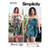 Simplicity Misses' Strapless Jumpsuit and Mini Dress Sewing Pattern Kit, Code S9330, Sizes 16-18-20-22-24, Multicolor