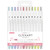 Zebra WYSS22-12CPL Clickart Water-Based Pen, PL12 Color Set