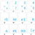 4Keyboard Slovak Keyboard Stickers with Blue Lettering ON Transparent Background