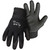Boss 7840M Artik Tek Open Cell Nitrile Palm Glove, Medium, Black