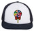 TOP HEADWEAR Lollipop Patch Adjustable Trucker Hat - Navy