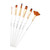 SEWACC 6pcs Nylon Paintbrush Suit for Kids Professional Paint Brushes Kids Paint Brushes Painting Brush Kanji Pen Chinese Calligraphy Brush Pen Watercolor Paint Brushes Watercolor Brushes