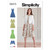 Simplicity Misses' Jacket and Dress Sewing Pattern Kit, Code S9473, Sizes 16-18-20-22-24, Multicolor