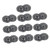 TEHAUX 10pcs Press Fastener Press Studs Jeans Button Buttons for Clothes Snap Buttons for Clothing Replacement Leather Kit Magnetic Buttons Snaps for Leather Snap Fastener Metal Denim