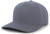 Pacific Headwear Standard Cotton-Poly Hook-and-Loop Adjustable Cap, Graphite