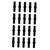 Happyyami 20Pcs drip irrigation pipe connector pipe fitting connector garden pipe fittings irrigation water hose fitting drip irrigation fittings Straight Tube Connector elbow pp universal