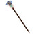 IWOWHERO Wooden Hairpin Tassel Hairpin Flower Hair Stick Chinese Flower Hairpin Women Hair Accessories Vintage Hair Chopsticks Womens Hair Clips Black Hair Clip Miss Glass Jiangnan Costume