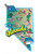 Nevada - State Map Outline Vinyl Sticker