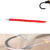 Superbit Screwdriver Flexible, Super Bit Bendable Screwdriver Flexible, Flexible Drill Bit Extension, Flexible Shaft Extension Drill Bit, Explore Flexible Extensions for Drills (Red)