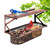 Window Bird Feeder for Outside, Detachable Metal Bird Feeders with Strong Adhesive Stickers, Removable Tray,Wild Bird House Fits for Cat, Bird Lovers,Bird Watching Gift