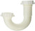 Plumb Craft Waxman 7675700 Plastic Bathroom Sink J-Bend, White