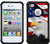 Corpcase - Hybrid Case for iPhone 4 / iPhone 4S - Bald eagle usa flag distressed/ Unique Case With Great Protection