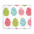 Easter Eggs Mouse Pad with Stitched Edges Laptops Keyboard Mouse Mat Desk Pad Gaming Mouse Pad