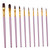 EXCEART 10pcs Watercolor Oil Brush Miniature Kit Miniature Paint Brushes Face Paint Brushes Nylon Paint Brush Fine Detail Brushes Watercolor Painting Brush Fashion Painting Brush Major