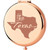 KEYCHIN Texas State Pocket Mirror Texas Souvenirs Gifts Texas Tourism Compact Makeup Mirror Texas Travel Gifts (Texas-RG)